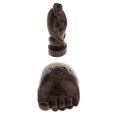 thumbnail image 1 of Decoración Animal de La Estatuilla de La Escultura de Buda para El Escritorio / el auto / El Alféizar de Zulema Escultura de la estatua de Buda de madera, 1 of 8
