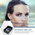 thumbnail image 3 of BRIGHTFUFU Silicone Nose Clip For Swimming Comfortable Nose Plugs For Adults Non Skid Design Compact For Pool Use Peacock, 3 of 8