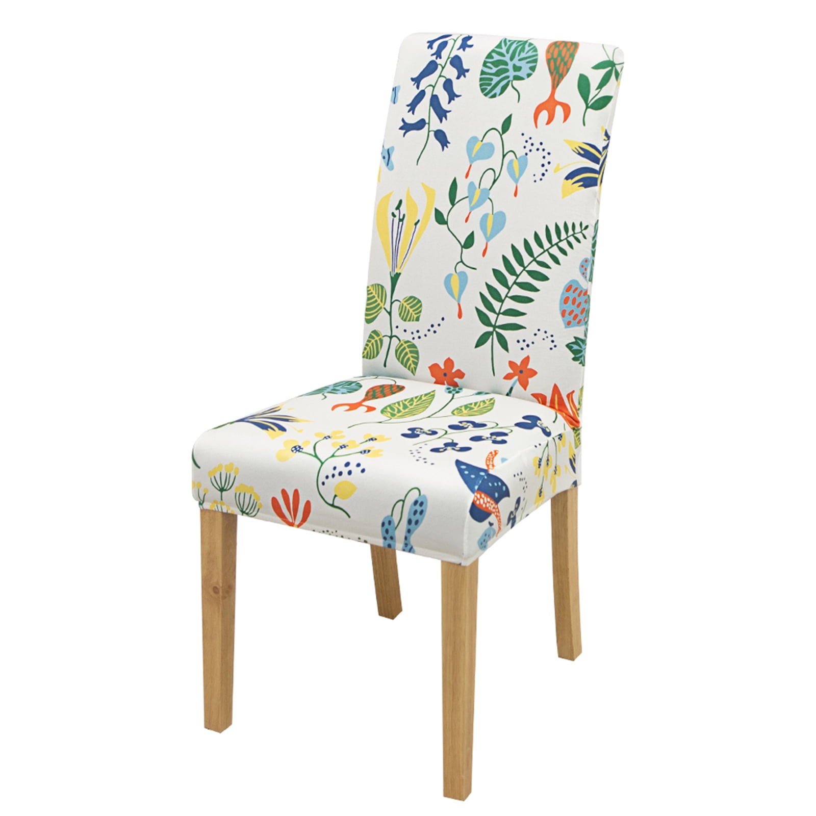 Rosnek Dining Room Chair Covers Slipcovers, Spandex Stretch Washable ...