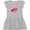 AC-Heather Grey, variant on Inktastic Girls Pink Airplane Pilot Girls Toddler Dress