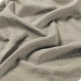 thumbnail image 4 of Bare Home Sandwash Microfiber Duvet Cover & Sham Set, King, Fog, 3-Pieces, 4 of 7