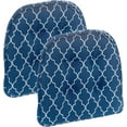 thumbnail image 5 of Non-Slip Tufted Chair Cushions for Dining Room, Kitchen and Office Use, U-Shaped Skid-Proof Seat Pad, 15x16 Inches, 8 Pack, Geo Blue, 5 of 5