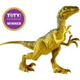 thumbnail image 5 of Jurassic World Dino Rivals Attack Pack Velociraptor Delta Dinosaur, 5 of 6