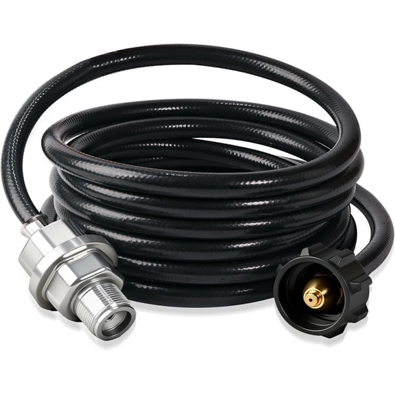 12FT F273699 Propane Fuel Filter with Hose Compatible with Mr heater Buddy and Big Buddy,CSA Certified