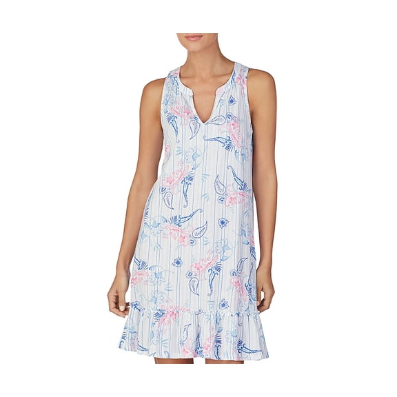 Lauren Ralph Lauren Womens Paisley Chemise Size S