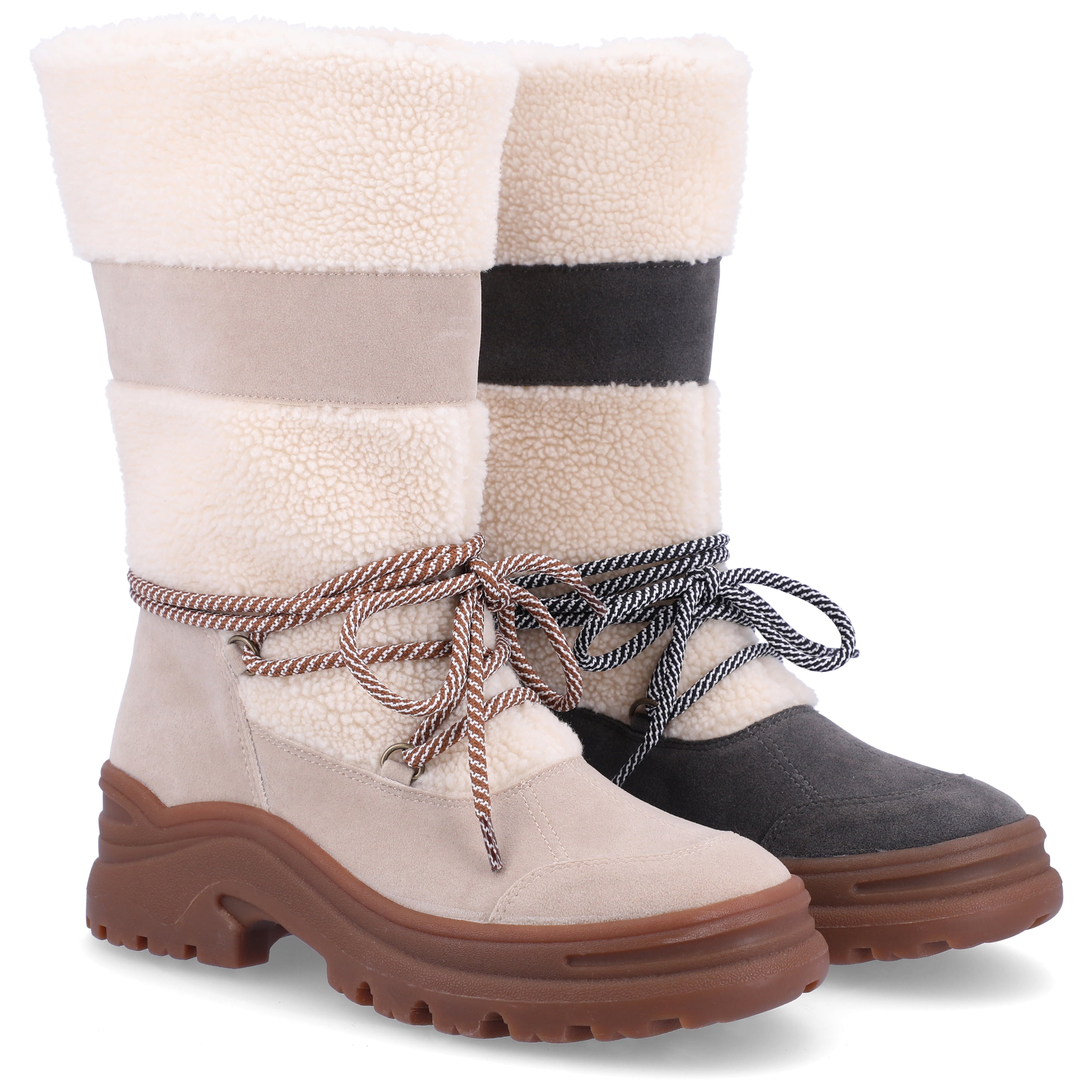 Journee Collection Womens Galina Tru Comfort Foam Mid Calf Pull On Winter Boot