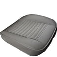 thumbnail image 5 of Funda para asiento delantero de coche, cojín de cuero transpirable, cojín para silla, alfombrilla protectora (beige), 5 of 5