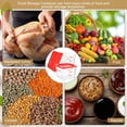 thumbnail image 4 of Contenedor de almacenamiento de alimentos Suclain Square Policarbonato 6L, 4 of 6