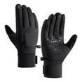 thumbnail image 2 of GILIGEGE Winter Gloves for Men Women - Waterproof Thermal Glove for Cold Weather, Warm Gloves for Running Cycling, Snow Gloves with Touchscreen Finger Warm Windproof Warm Sports Work Gloves Black L, 2 of 5