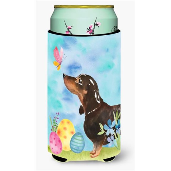 Black and Tan Dachshund Easter Tall Boy Beverage Insulator Hugger
