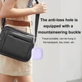 thumbnail image 3 of SUNHUFA Silicone Case Protector w/ Carabiner Cute Cover for AirPods 4 Gen (2024)(Purple), 3 of 9