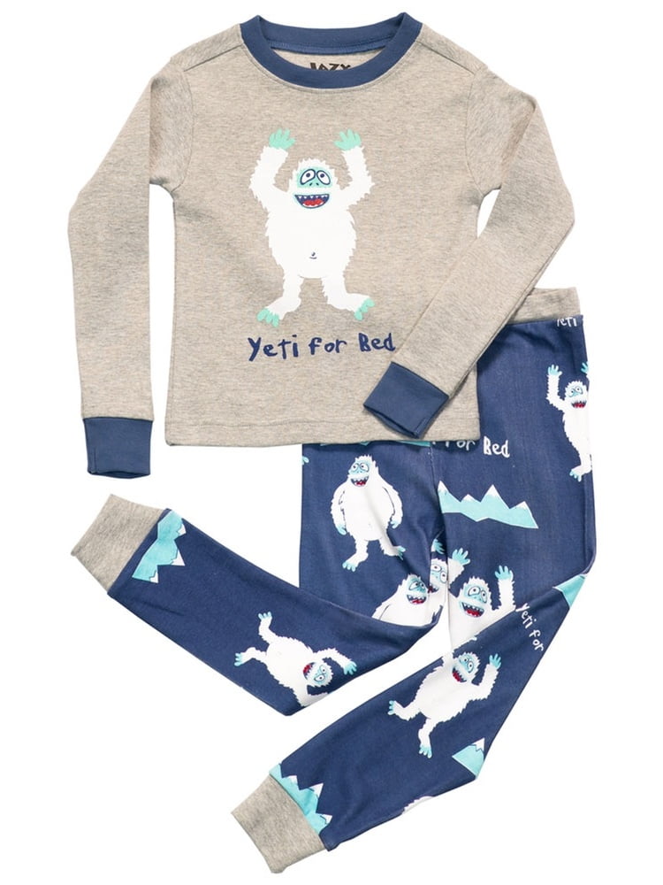 Yeti For Bed Boys Toddler Pajama Set - Walmart.com