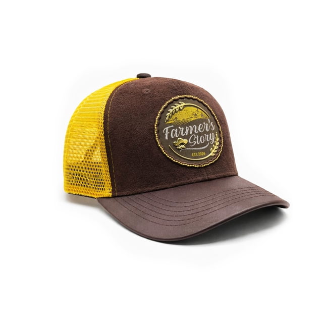 KNITE Gorra Farmer Wheat Cafe Trucker Hombre Ajustable Estilo Rancher Original