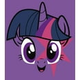 thumbnail image 2 of Girl's My Little Pony Twilight Sparkle Face Graphic Tee Purple Berry X Small, 2 of 4