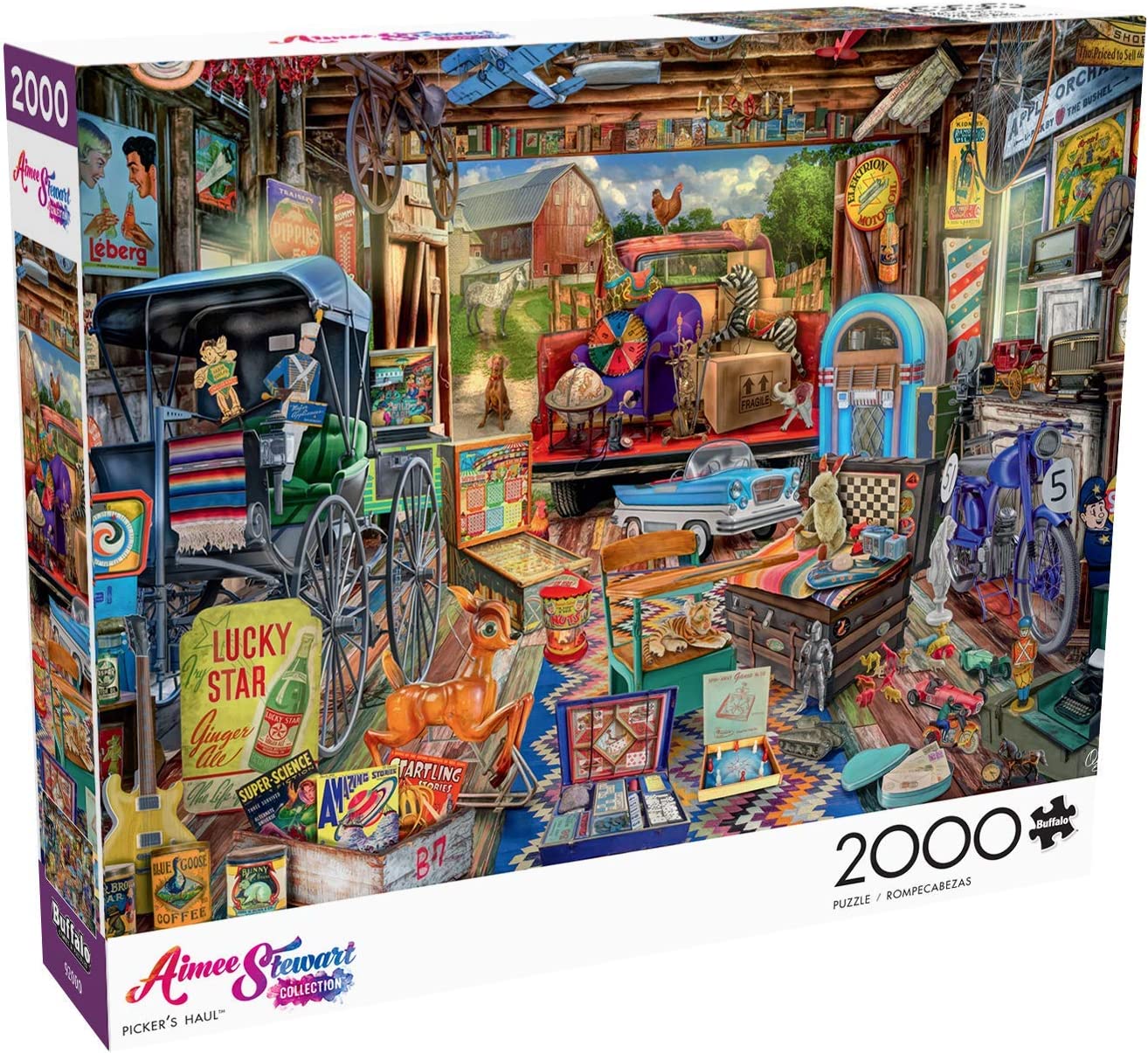 Buffalo Games - Aimee Stewart - Picker's Haul - 2000 Piece Jigsaw Puzzle