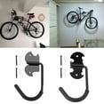 thumbnail image 2 of SIEYIO Adjustable Bicycles Wall Mount Stand Bike Storage Folding Cycle Bike Hanger Rack Bike Wall Rack Garage Road Bike Bracket, 2 of 10