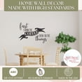 thumbnail image 3 of First I Drink Coffee Kitchen Wall Stickers Decor Vinyl Lettering Decals, 23x15-Inch Black, 3 of 7