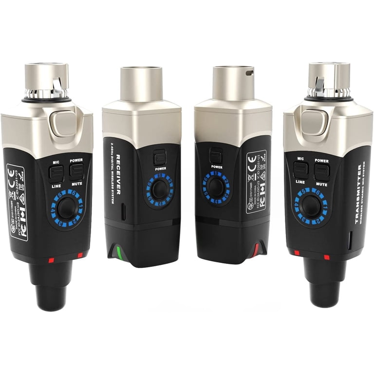 配信機器・PA機器・レコーディング機器 Xvive Microphone Wireless System Amazon.com: Xvive U3 Wireless Microphone System 2.4GHz Wireless