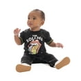 thumbnail image 4 of Rolling Stones Baby Graphic Romper with Short Sleeves, Sizes 0/3M- 24M, 4 of 12