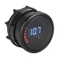 thumbnail image 4 of Medidor de voltaje voltímetro universal con pantalla digital LED de 52 mm de diámetro para automóvil de 12 V, 4 of 14