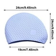 thumbnail image 3 of Silicone Swim Cap for Long & Curly Hair - Comfortable Waterproof Swimming & Shower Cap for Women & Men | Protects Hairstyles While Swimming, 3 of 7