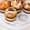 thumbnail image 5 of 26cm x 26cm x 13.5cm Transparent Cake Carrier, Handles, 5 of 6