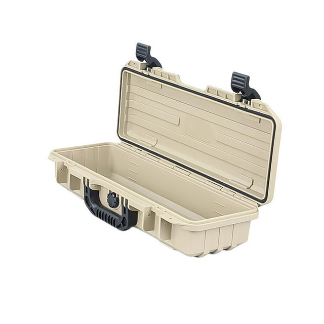Shengyu Longue Boîte à Outils Accessoires de Garage Pièces de Réparation Mécaniques Coffre Durable Petite Boîte à Outils Kaki