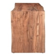 thumbnail image 4 of Rustic Wood Desk - Solid Acacia Live Edge Table for Home Office, 4 of 9