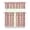 pig01, variant on Farmhouse Tier Window Curtains 3 PC Set - Cute Pig Cartoon Print with Valance & Short Panels for Kitchen or Bathroom