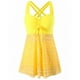 thumbnail image 4 of Conjunto de Regalo de Vacaciones Conservador de Color Sólido Hueco Camisola Dividida Conjunto de Trajes de Baño, Trajes de Baño Modestos para las Mujeres, 4 of 4