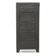 thumbnail image 3 of RAM Quality Products ELITE 2 Shelf Storage Utility Cabinet, Dark Gray, 3 of 11
