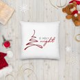 thumbnail image 2 of O Holy Night Premium Pillow, 2 of 10