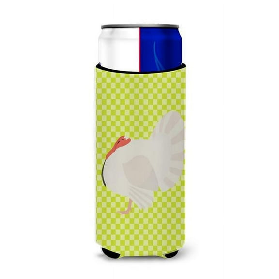 Carolines Treasures BB7809MUK White Holland Turkey Green Michelob Ultra Hugger for Slim Cans