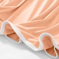 thumbnail image 5 of Lovskoo 2024 Women's Short Sleeve Nightgown Casual Round Neck Mid-Calf Sleepshirts with Soft Homewear Sleepwear Dress Orange-XL, 5 of 9
