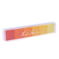 thumbnail image 1 of simhoa Gradient Rainbow Oil Based Ink Pads for DIY Rubber Stamps Card Making Orange, 1 of 8