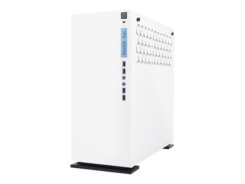 In Win 303 Tower Atx No Power Supply Atx12v White Usb Audio Walmart Com