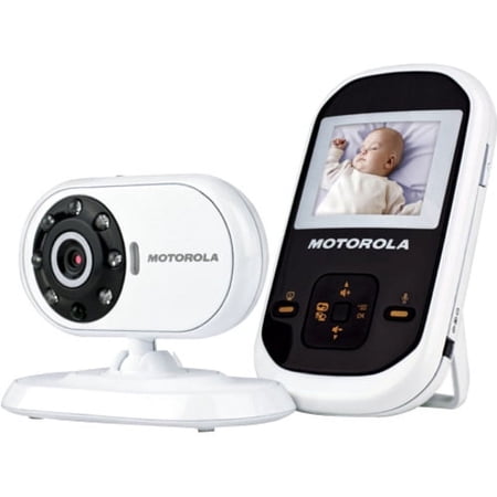 Zebra MBP18 1.8" Digital Wireless Video Baby Monitor, White