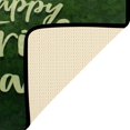 thumbnail image 3 of SKYSONIC St. Patrick's Day Shamrock Door mat Non Slip Floor Door Rug Soft Floor Mat for Kitchen Garden Bedroom Indoor Outdoor Entrance Home Holiday Decoration 23.6" x15.7", 3 of 7