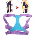 thumbnail image 4 of Adolescent Adult Hunchback Correction Belt Posture Corrector Brace Back Spine Support (Purple)M, 4 of 14