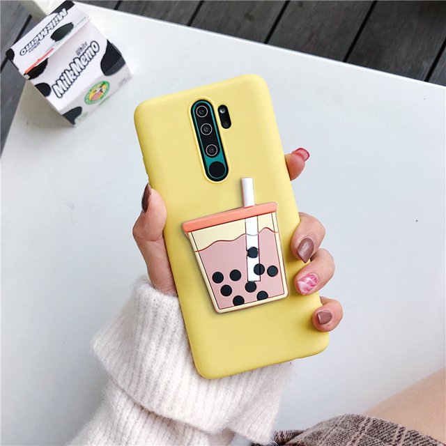 Funda de silicona 3D con soporte para teléfono de dibujos animados para huawei p40 pro p30 p20 lite pro p50 p8 p9 p10 lite plus 2017 2016 lindas fundas con soporte Tan Jianjun unisex