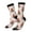 3 Black, variant on German Shepherd Dog Print Adult Socks for Men & Women,Calf Socks, Ankle Socks,Boots Socks,Breathable Casual Sock,Unisex Crew Socks