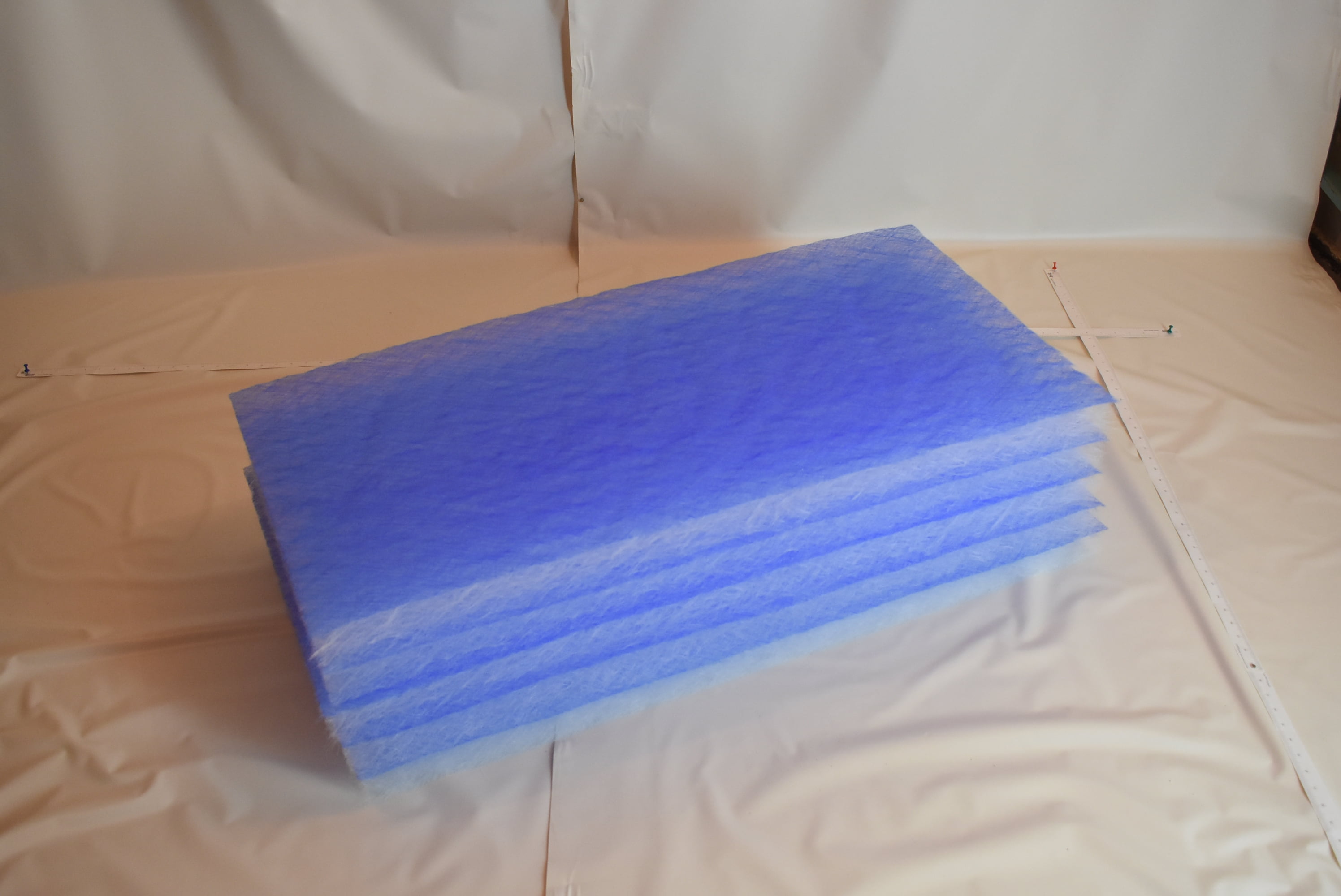 20" x 25" x 2.5" Paint Spray Booth Exhaust Filter Pad 100/Case 