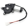 thumbnail image 4 of 2X Motor Power Window Lift Motor Electric Car Electric Window Regulator Motor Window Lifter Power Motor Motor 12V,2 * Window Motor,Black & Silver, 4 of 6