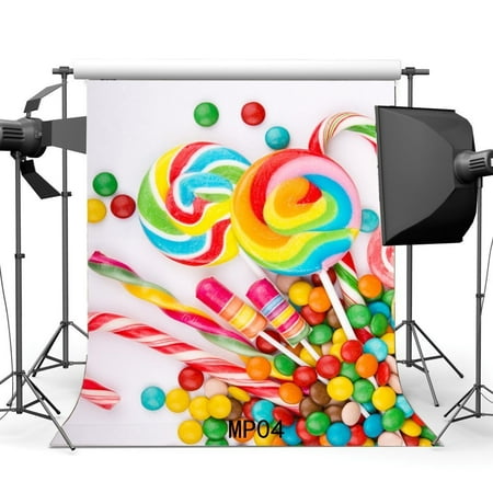 HelloDecor Polyester Fabric 5x7ft candy buffet bar shop HelloDecor Polyester Fabric 5x7ft candy buffet bar shop