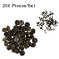 thumbnail image 4 of Tachuelas Tachuelas Pin Pin Detachable Kit Badage Holder DIY Crafts Pines Decoración de latón Broche Joyería Crafting Bolsos Bronce Inevent HA010768-04, 4 of 7