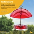 thumbnail image 2 of 1 Pack/ 2Pack Hanging Bird Feeder Protective Dome Cover, Plastic Bird Feeders Dome Cover, Made to Withstand Harsh Weather Conditions, 10", 2 of 3