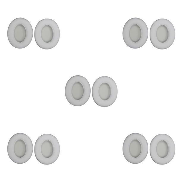 Seitruly Cojín de cuero para auriculares, almohadillas para los oídos, accesorios de esponja de malla con cancelación de ruido, reemplazo para Studio Type2 NO2