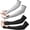2 Pairs-Gray, Black, variant on 2 Pairs Arm Protection Sleeves Level 5 Cut Resistant, Forearm Protectors for Thin Skin and Bruising Men Women