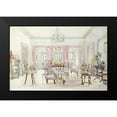 thumbnail image 2 of Grimston Fawkes, Col. Lionel 14x11 Black Modern Framed Museum Art Print Titled - The Drawing Room of Queens House, Barbados, 1880, 2 of 5