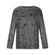 thumbnail image 4 of ICHUANYI Clearance Fashion Women Print Long Sleeve Comfortable Breathable Round-Neck Shirt Tops(Dark Gray, L) ICHUANYI WER2023080708654, 4 of 8